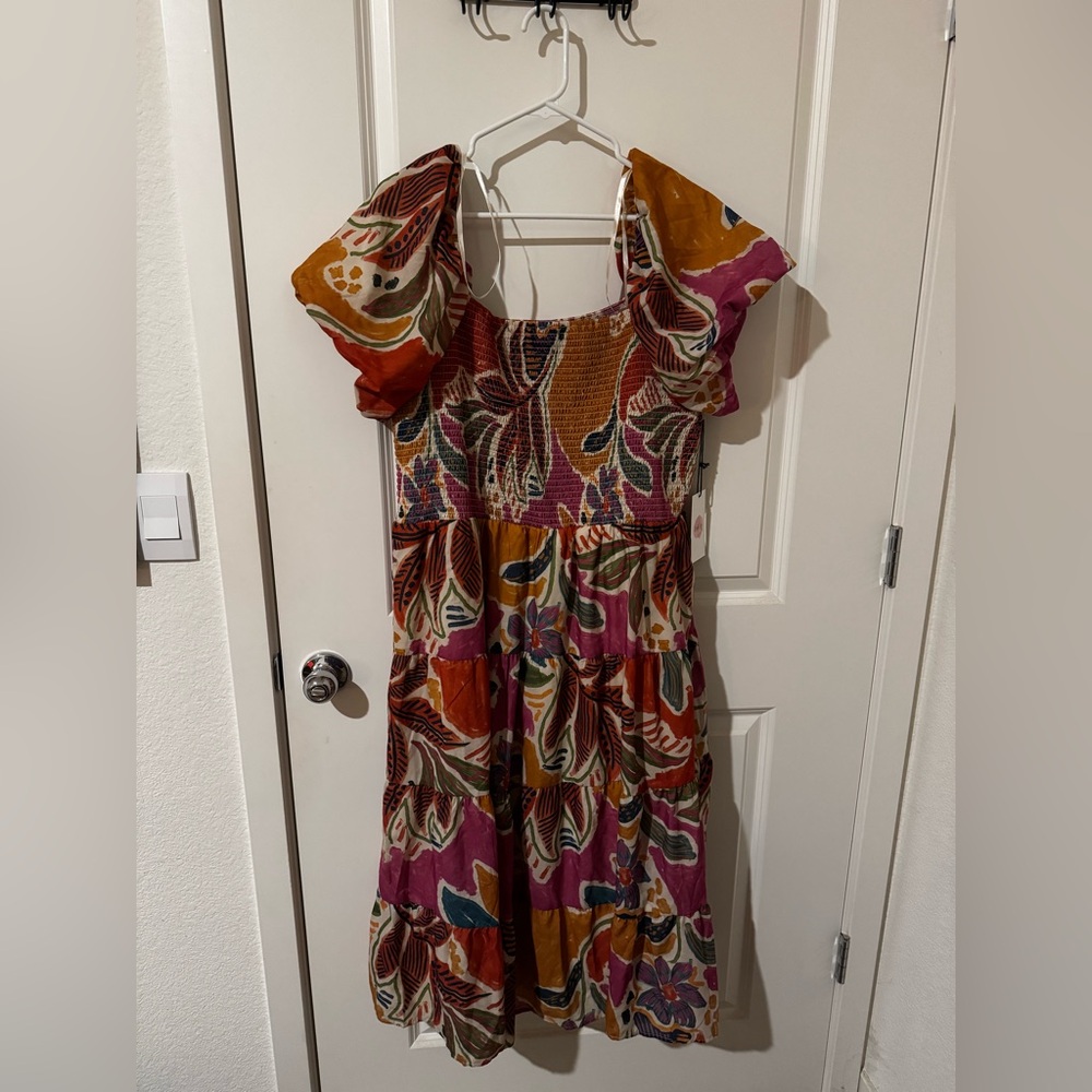 Multicolor Floral Women's Dress